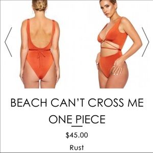 Naked Wardrobe One Piece Swimsuit